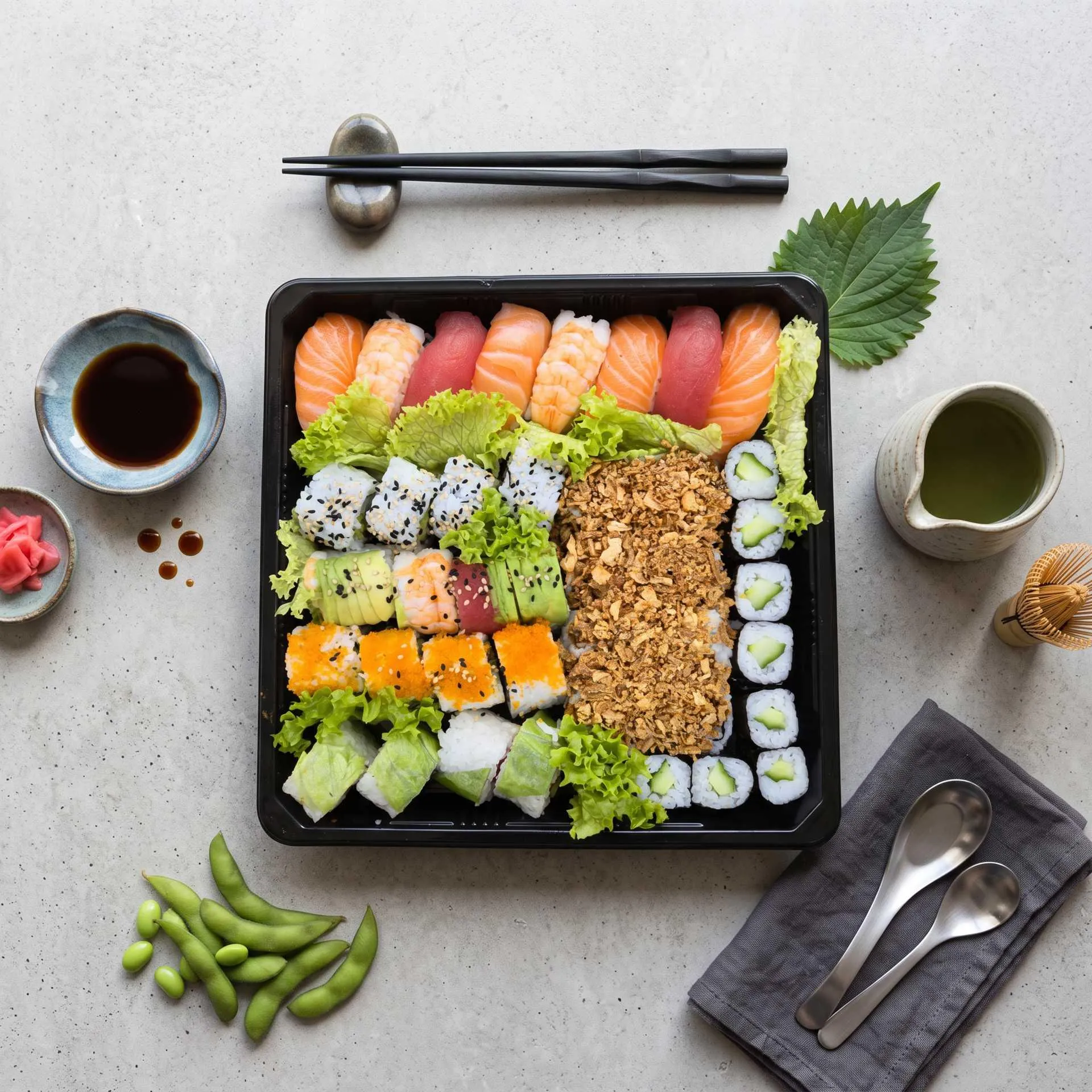 Nakama Box met 40 stuks verse sushi
