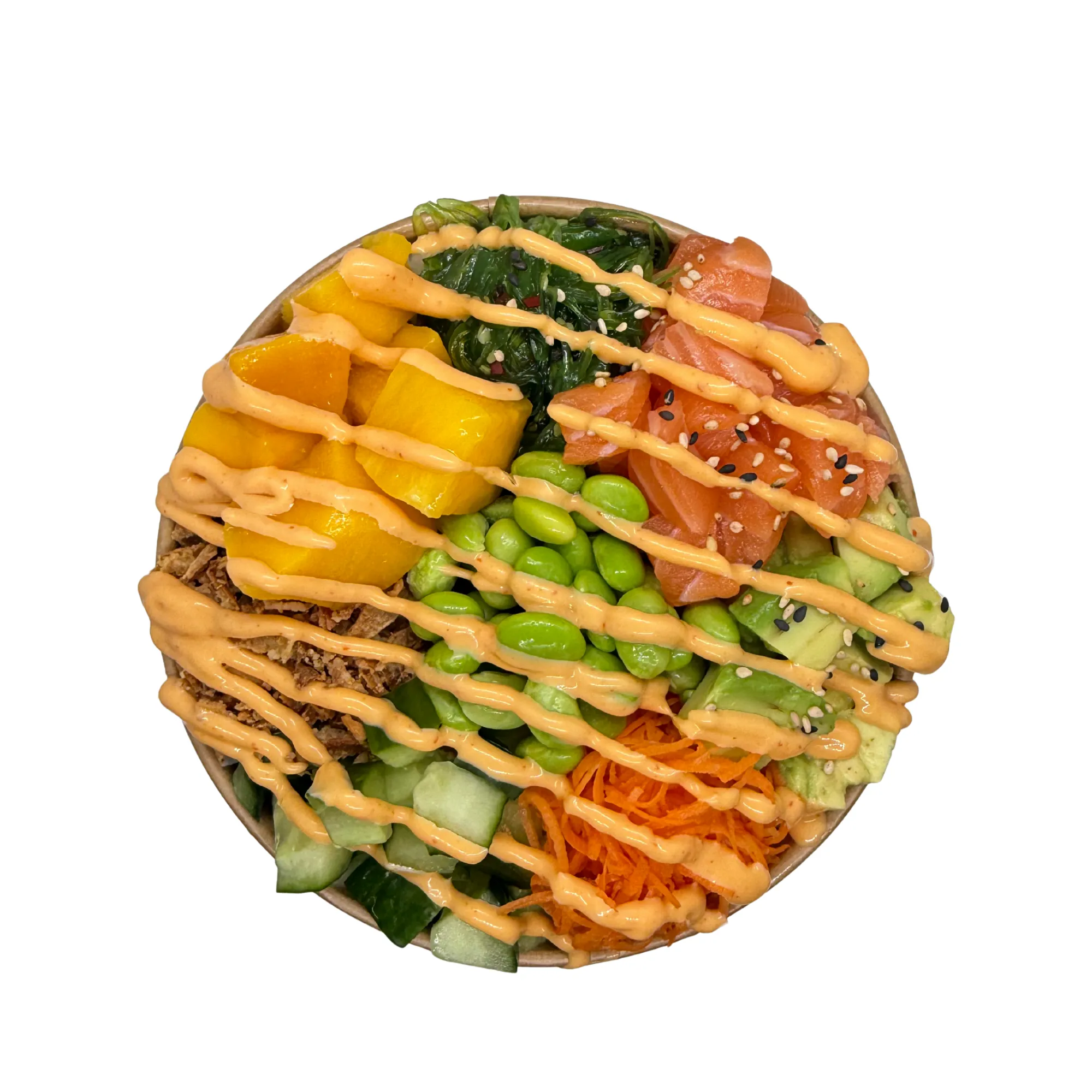 Pokebowl Zalm Spicy Mayo — bekijk de verpakking